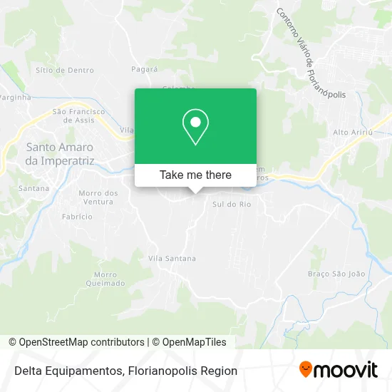 Delta Equipamentos map