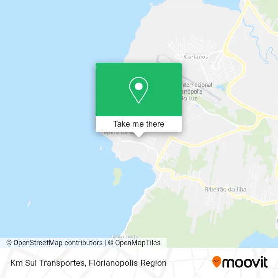 Km Sul Transportes map