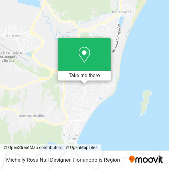 Michelly Rosa Nail Designer map