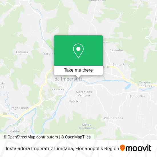 Instaladora Imperatriz Limitada map