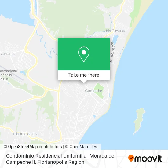 Condomínio Residencial Unifamiliar Morada do Campeche II map