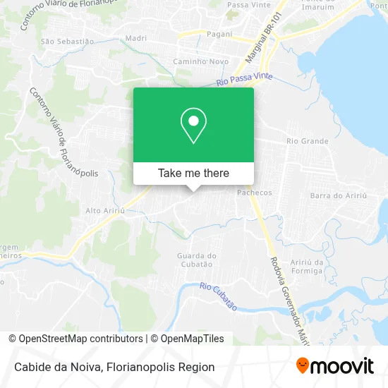 Cabide da Noiva map