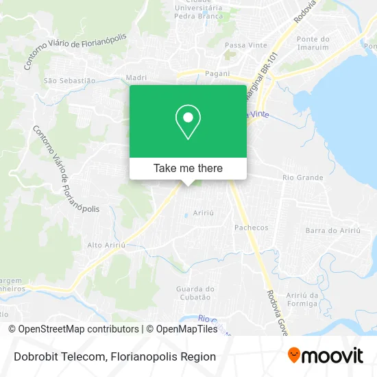 Dobrobit Telecom map