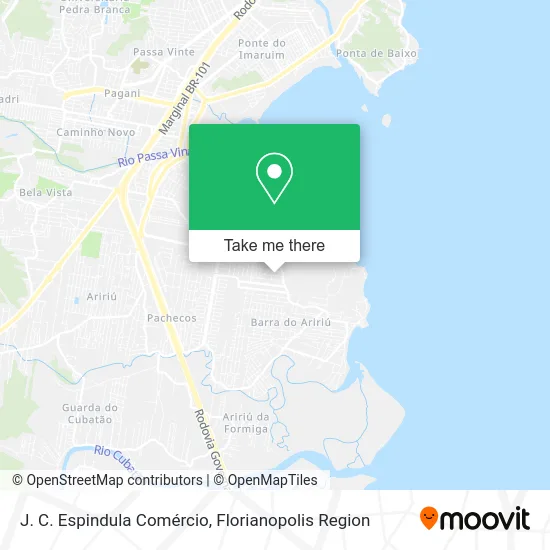 J. C. Espindula Comércio map