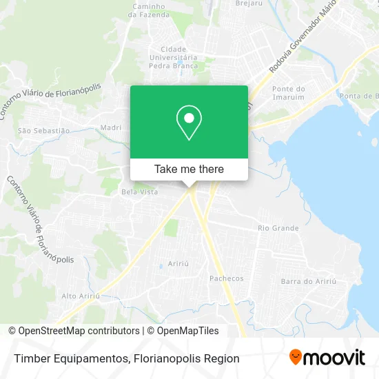 Timber Equipamentos map