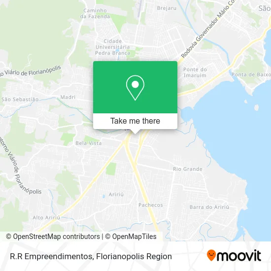 R.R Empreendimentos map