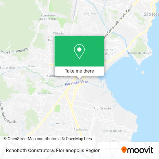 Rehoboth Construtora map