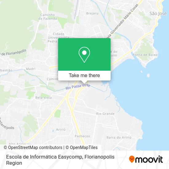 Escola de Informática Easycomp map