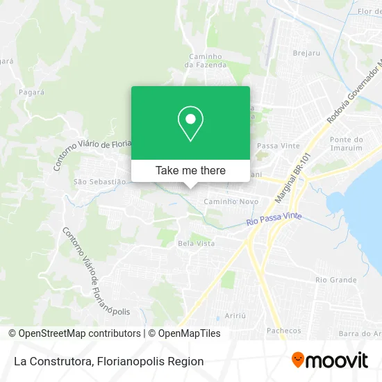 La Construtora map