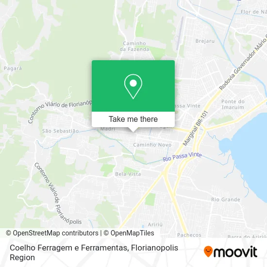 Coelho Ferragem e Ferramentas map