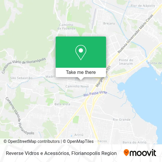 Reverse Vidros e Acessórios map