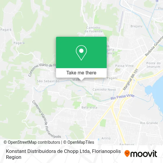Konstant Distribuidora de Chopp Ltda map