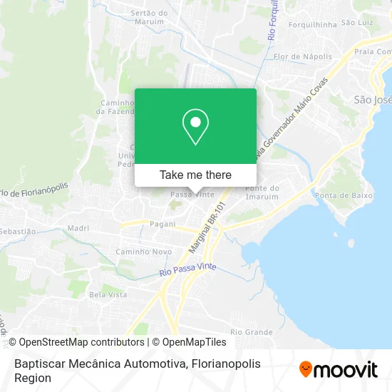 Baptiscar Mecânica Automotiva map