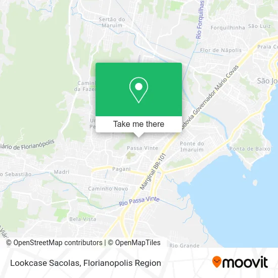 Lookcase Sacolas map