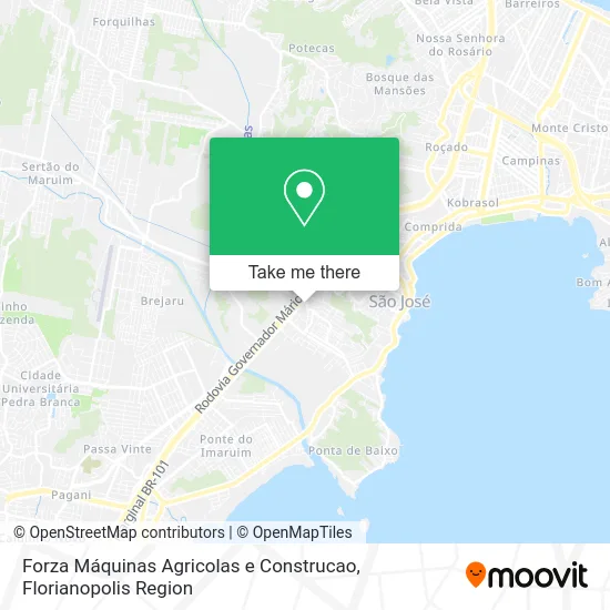 Forza Máquinas Agricolas e Construcao map