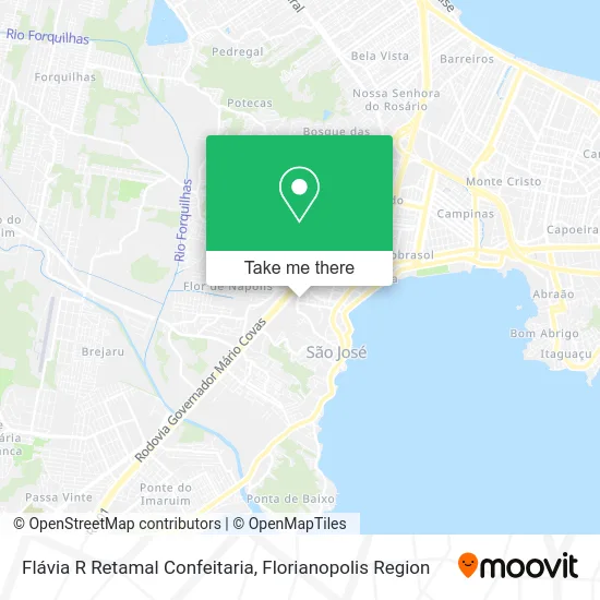 Flávia R Retamal Confeitaria map