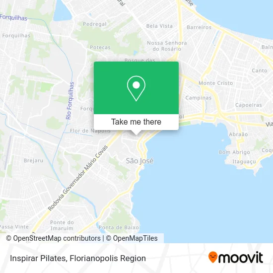 Inspirar Pilates map
