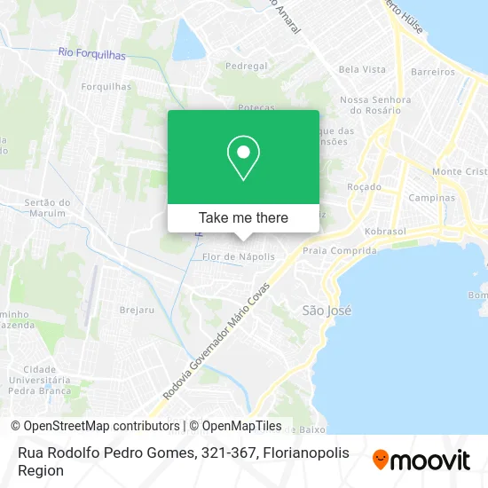 Rua Rodolfo Pedro Gomes, 321-367 map