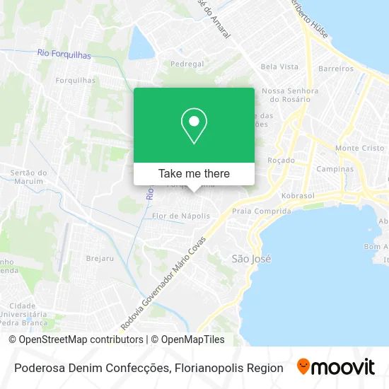 Poderosa Denim Confecções map