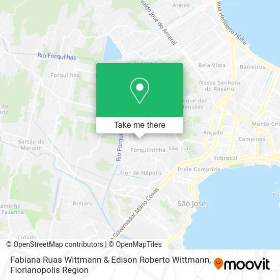 Fabiana Ruas Wittmann & Edison Roberto Wittmann map