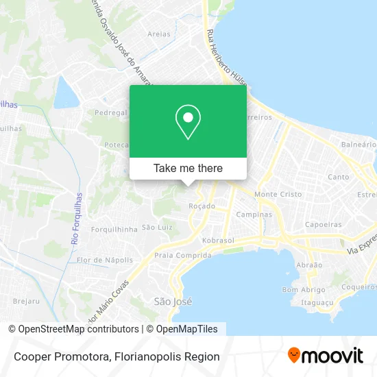 Cooper Promotora map