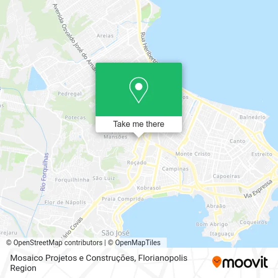 Mosaico Projetos e Construções map