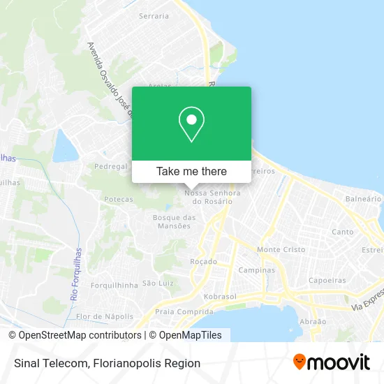 Sinal Telecom map