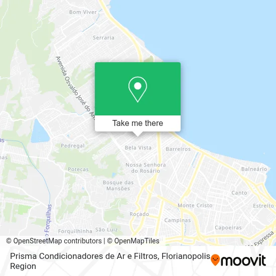 Prisma Condicionadores de Ar e Filtros map