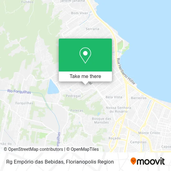 Rg Empório das Bebidas map