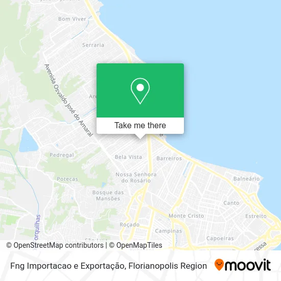 Fng Importacao e Exportação map