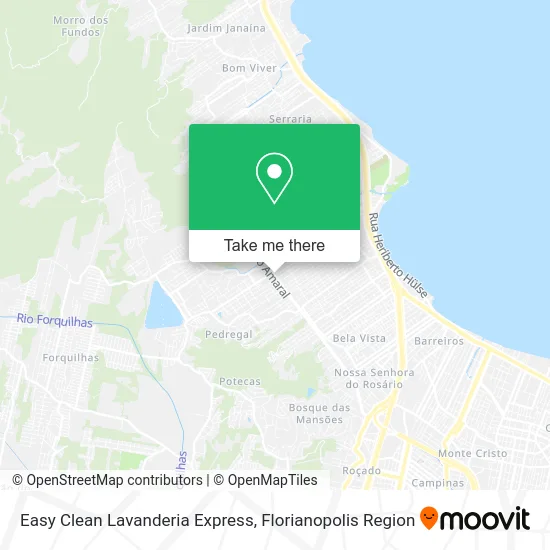 Easy Clean Lavanderia Express map