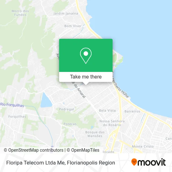 Floripa Telecom Ltda Me map