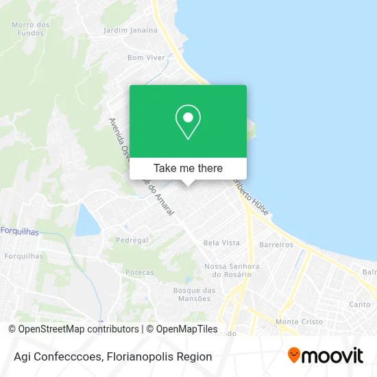 Agi Confecccoes map