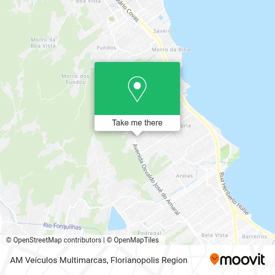 AM Veículos Multimarcas map