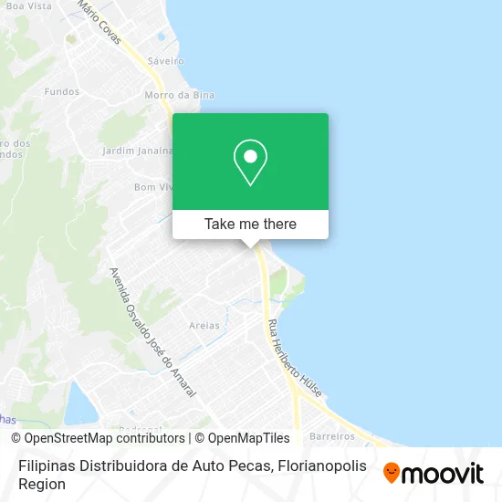 Filipinas Distribuidora de Auto Pecas map