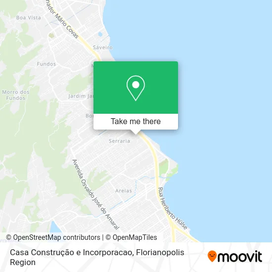 Casa Construção e Incorporacao map