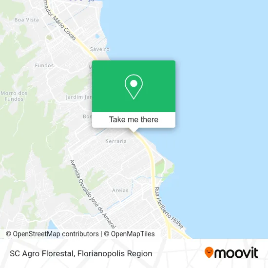 SC Agro Florestal map