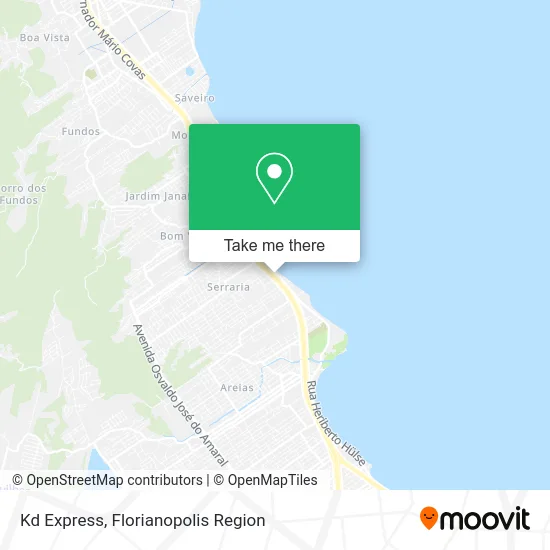 Kd Express map
