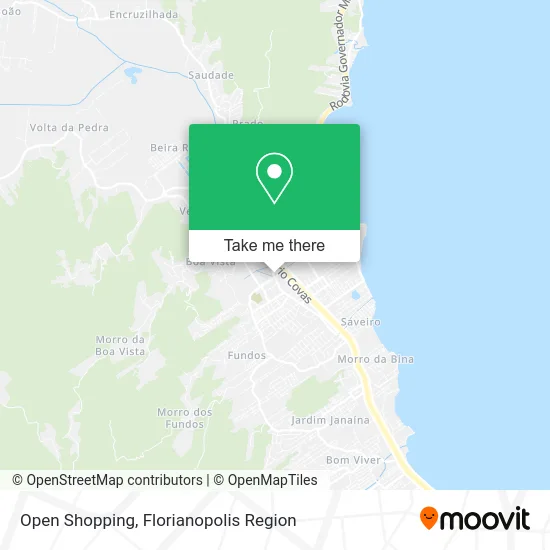 Open Shopping map