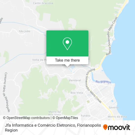 Jfa Informatica e Comércio Eletronico map
