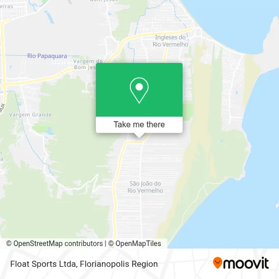 Float Sports Ltda map