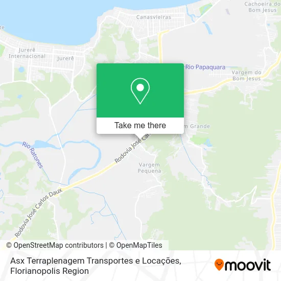 Asx Terraplenagem Transportes e Locações map