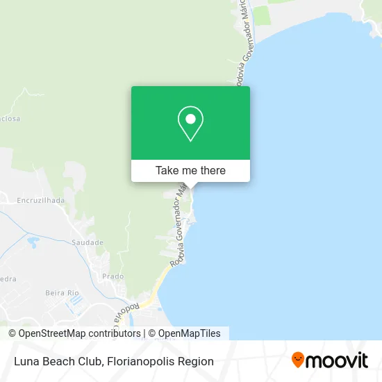 Luna Beach Club map