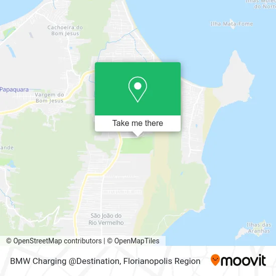 BMW Charging @Destination map