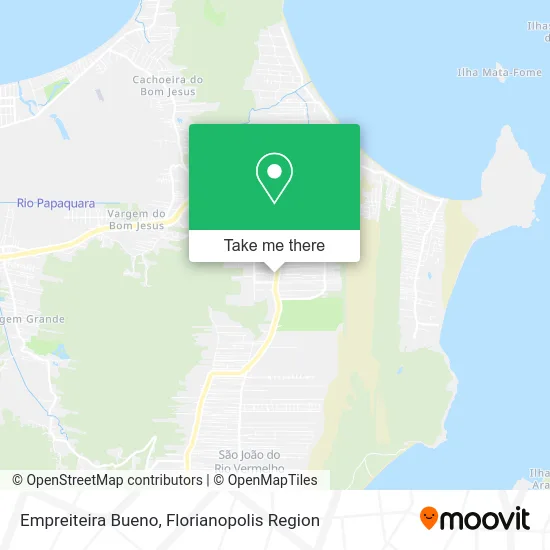 Empreiteira Bueno map