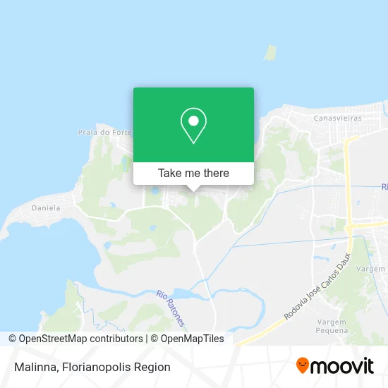 Malinna map
