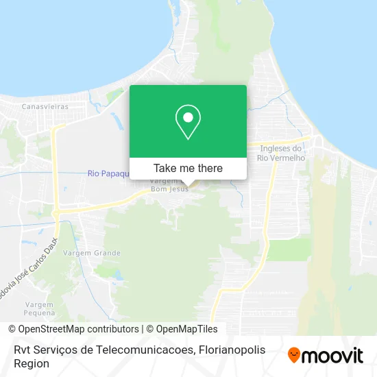 Rvt Serviços de Telecomunicacoes map
