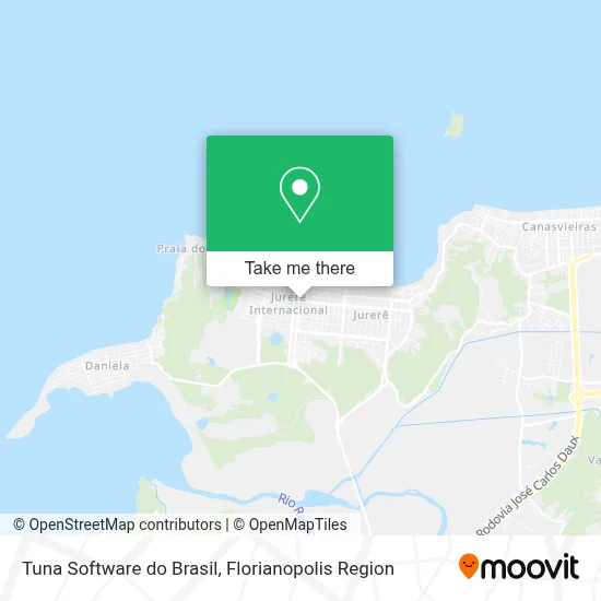 Tuna Software do Brasil map