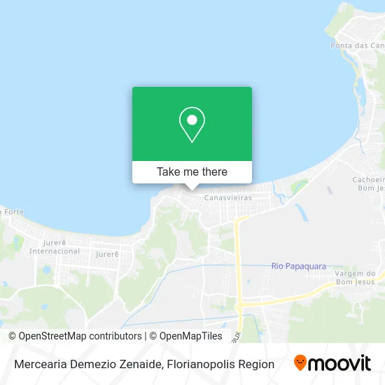Mercearia Demezio Zenaide map