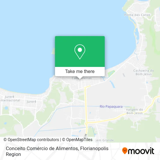 Conceito Comércio de Alimentos map